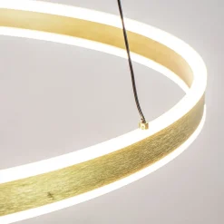 Grote design hanglamp LED gouden ring><noscript><img width=