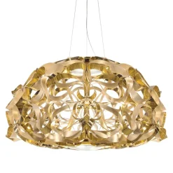 Grote design hanglamp Quantica goud>Straluma New