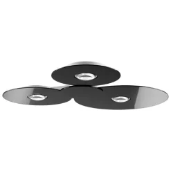 Grote design LED plafondlamp Bugia Mega glossy zwart>Straluma Sale