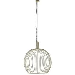 Grote draad hanglamp mat zand 70 cm>Straluma Outlet
