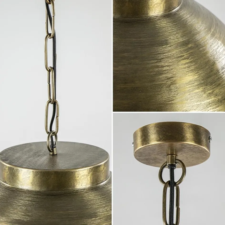 Grote hanglamp Kylie metaal oud brons>Straluma Outlet