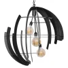 Grote hanglamp Terra 80 cm zwart>Straluma New