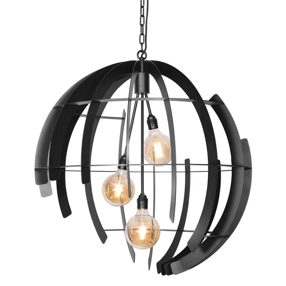 Grote hanglamp Terra 80 cm zwart>Straluma New