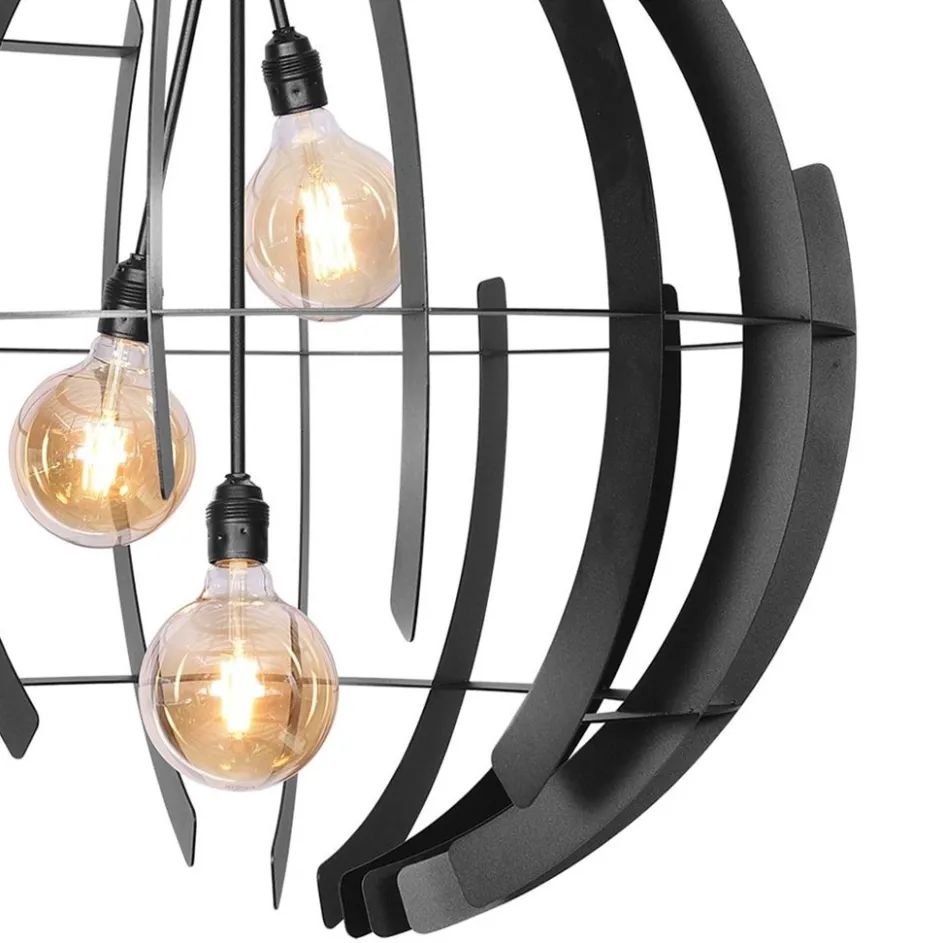 Grote hanglamp Terra 80 cm zwart>Straluma New