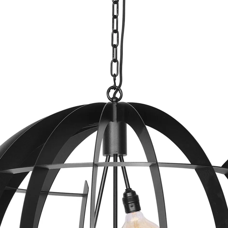 Grote hanglamp Terra 80 cm zwart>Straluma New