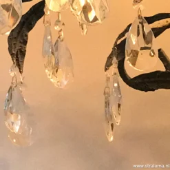 Grote koepel hanglamp met kristal Ø90 cm><noscript><img width=