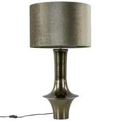 Grote lampvoet Jeff antiek brons exclusief kap><noscript><img width=