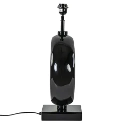 Grote lampvoet Maan shiny zwart><noscript><img width=