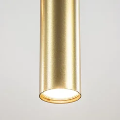 Grote 8-lichts hanglamp cilinder zwart met goud><noscript><img width=