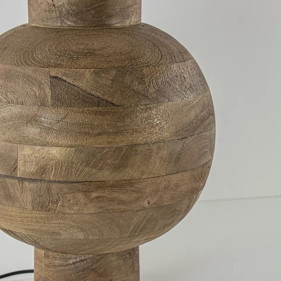 Grote Light and Living lampvoet Barumi hout>Straluma New
