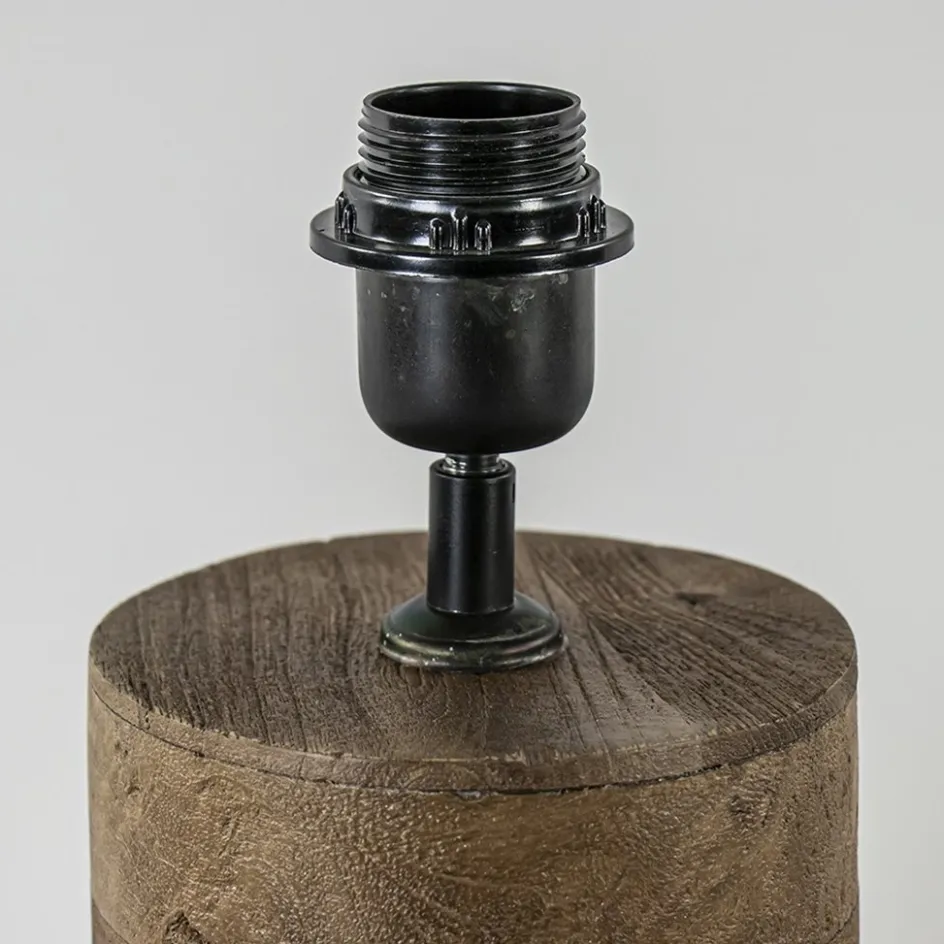 Grote Light and Living lampvoet Barumi hout>Straluma New