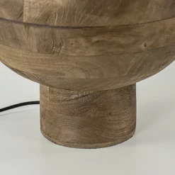 Grote Light and Living lampvoet Barumi hout><noscript><img width=