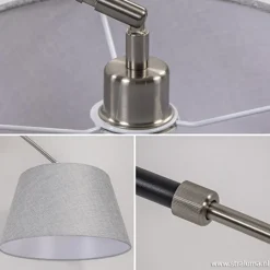 Grote plafondlamp boog met kap><noscript><img width=