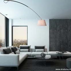 Grote plafondlamp boog met kap><noscript><img width=