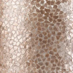 Grote schelpen wandlamp bruin met goud 60 cm><noscript><img width=