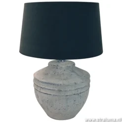 Grove tafellamp Toba lampenvoet L&L>Straluma