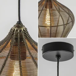 Hanglamp Alvaro 27cm antiek brons><noscript><img width=