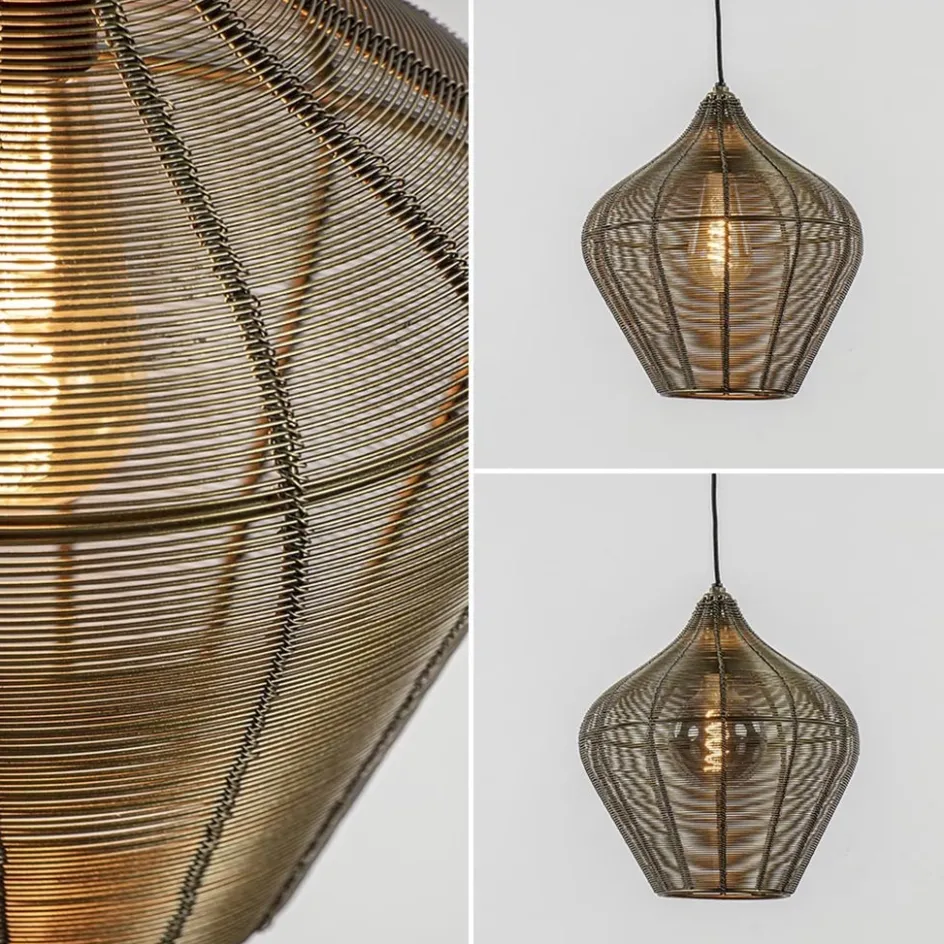 Hanglamp Alvaro 27cm antiek brons>Straluma Hot