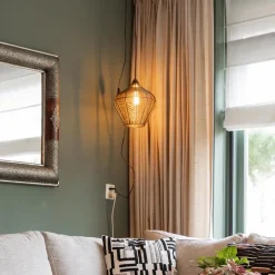 Hanglamp Alvaro 27cm antiek brons><noscript><img width=