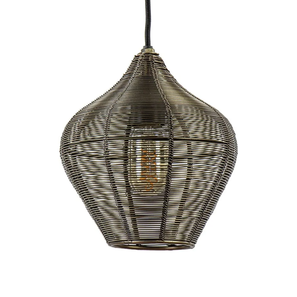 Hanglamp Alvaro 20cm antiek brons>Straluma Best