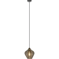 Hanglamp Alvaro 20cm antiek brons>Straluma Best