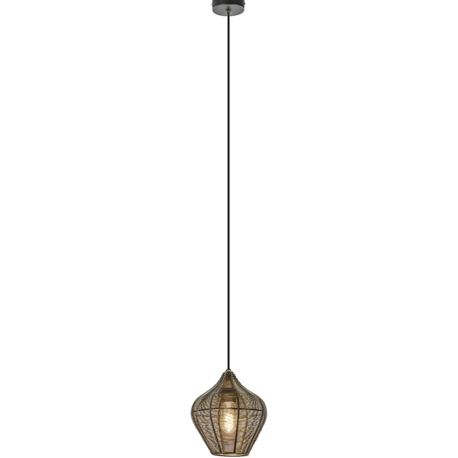 Hanglamp Alvaro 20cm antiek brons>Straluma Best