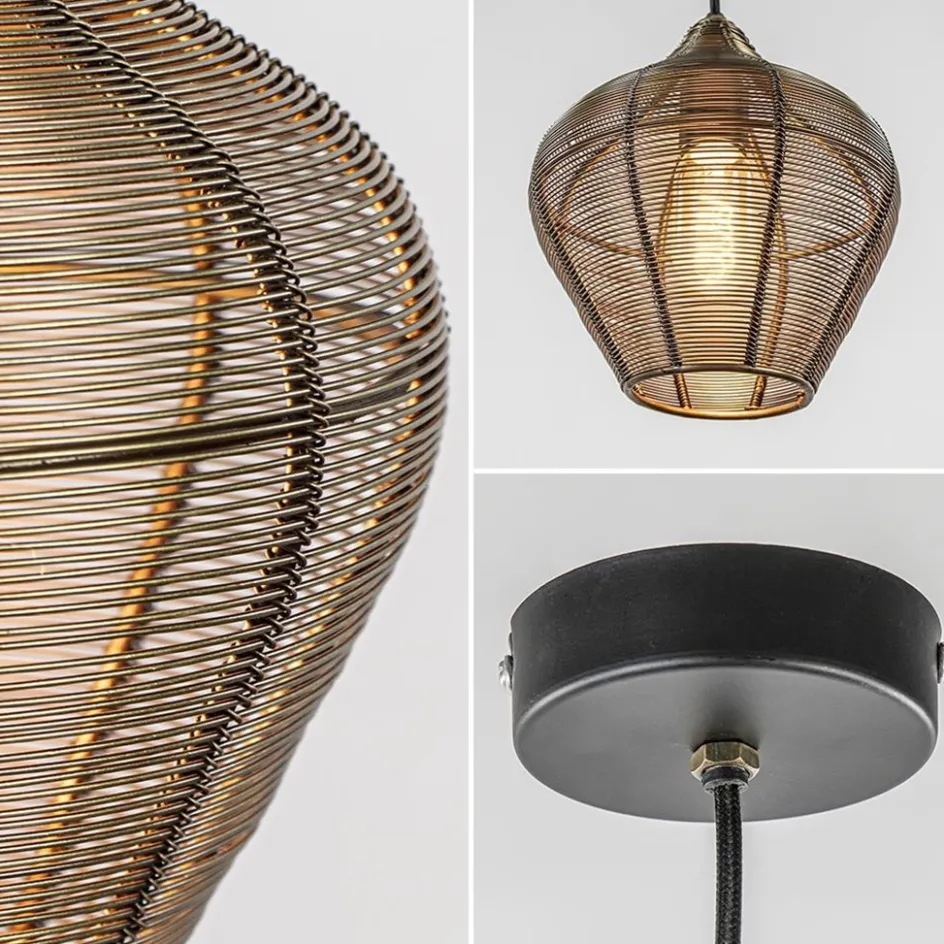 Hanglamp Alvaro 20cm antiek brons>Straluma Best