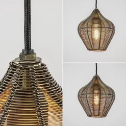 Hanglamp Alvaro 20cm antiek brons><noscript><img width=