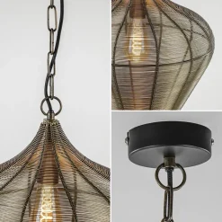 Hanglamp Alvaro 36cm antiek brons><noscript><img width=