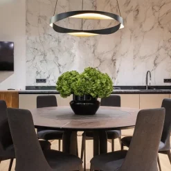 Hanglamp Ascoli 65 rond zwart/matgoud><noscript><img width=