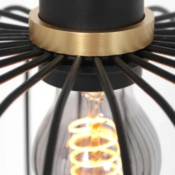 Hanglamp Aureole cilinder breed zwart></noscript>Straluma Online