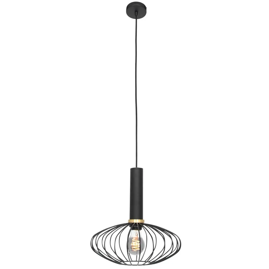 Hanglamp Aureole ovaal zwart>Straluma Clearance