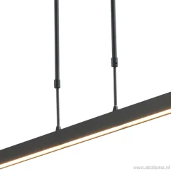 Hanglamp balk zwart 160cm up+down dtw><noscript><img width=