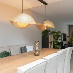 Hanglamp bamboe schelp 60cm></noscript>Straluma Hot