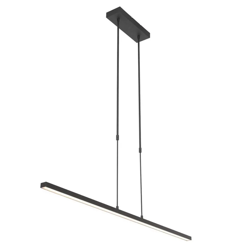 Hanglamp Bande zwart 122cm 2xdim cct>Straluma Hot