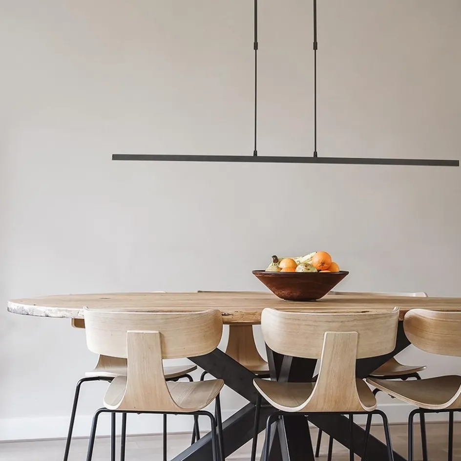 Hanglamp Bande zwart 122cm 2xdim cct>Straluma Hot