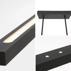 Hanglamp Bande zwart 155cm 2xdim cct></noscript>Straluma Discount