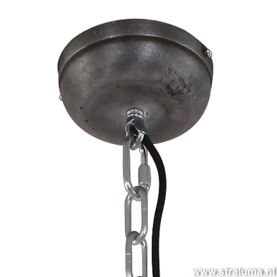 Hanglamp Bikkel 52cm brons/staal>Straluma Outlet