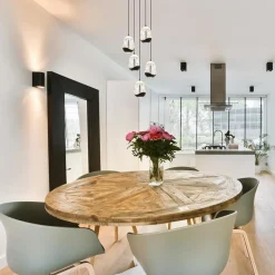 Hanglamp Black Egg 5L rond zwart/helder><noscript><img width=