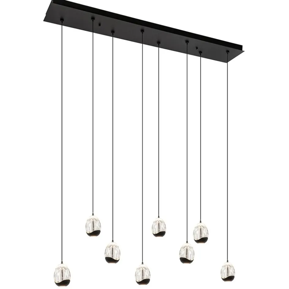 Hanglamp Black Egg 8L zwart/helder>Straluma Sale