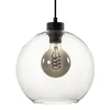 Hanglamp bol helder glas 25cm>Straluma Outlet