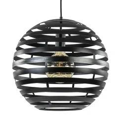 Hanglamp bol zwart 40cm>Straluma Clearance