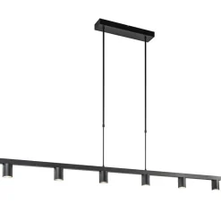 Hanglamp Bounce 6L 160cm zwart>Straluma New