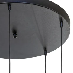 Hanglamp Bounty 5L rond zwart/matgoud></noscript>Straluma Discount