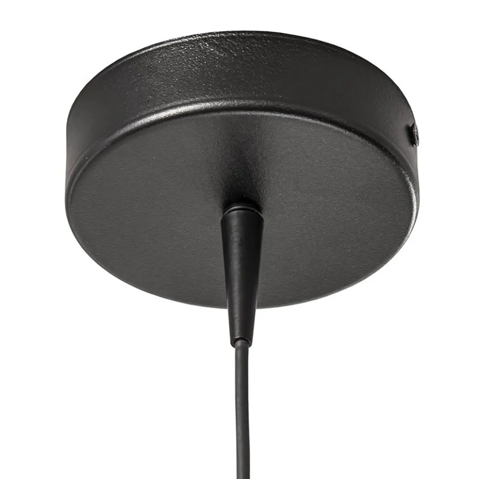 Hanglamp Bubbles 1L zwart/helder dtw>Straluma Clearance