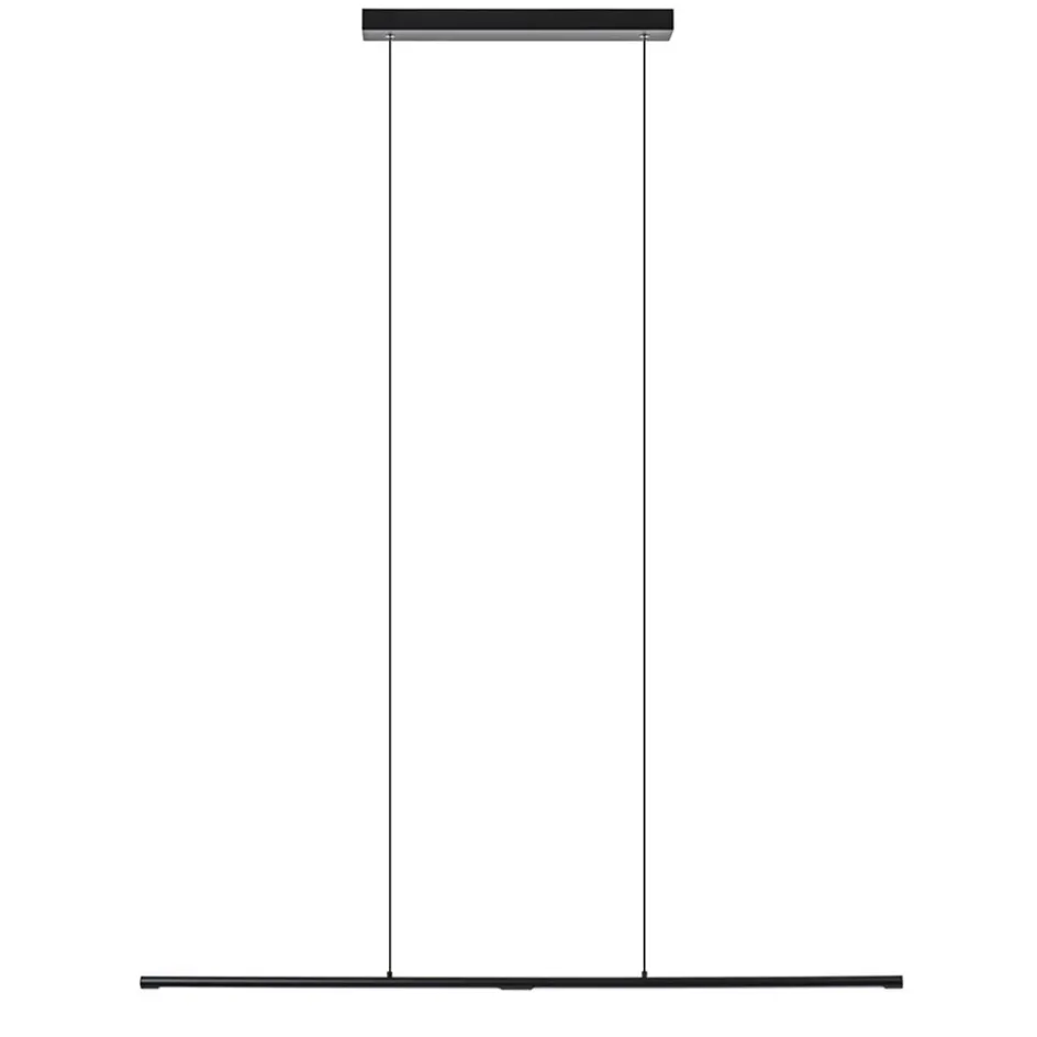 Hanglamp buis 110cm zwart 3-step dim>Straluma Outlet