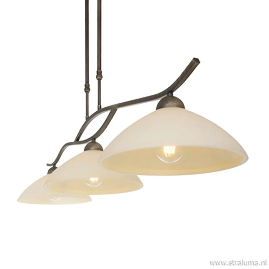 Hanglamp Capri brons/Glas>Straluma Best