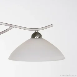 Hanglamp Capri staal/glas eettafel><noscript><img width=