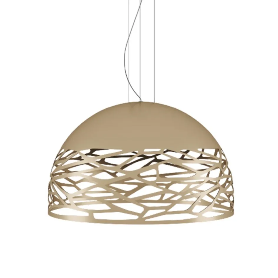 Hanglamp champagne 80 cm>Straluma