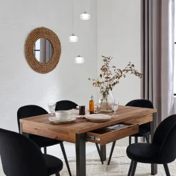 Hanglamp chroom/helder glas 3-lichts><noscript><img width=